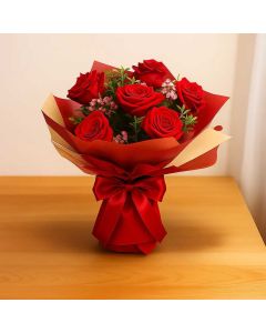 Luxury 6 Red Roses