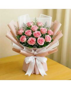 Pink Rose Bouquet